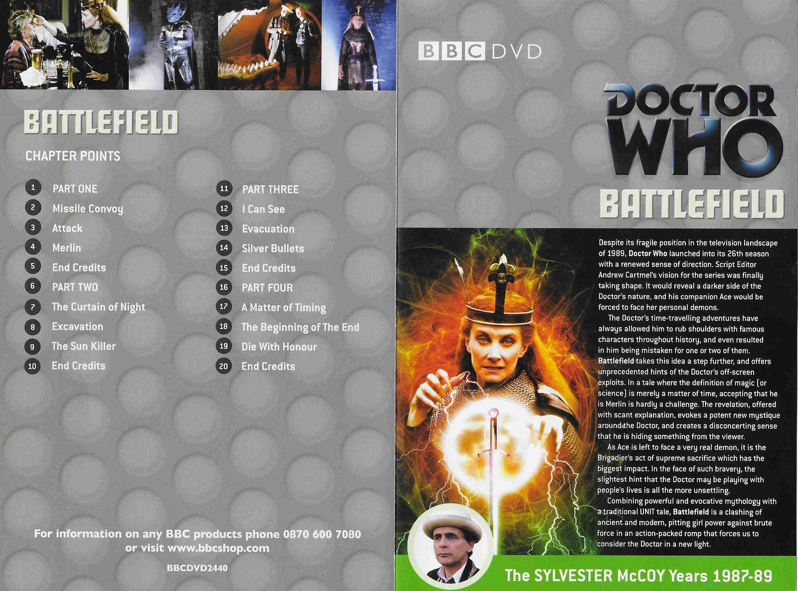 Inserts from BBCDVD 2440